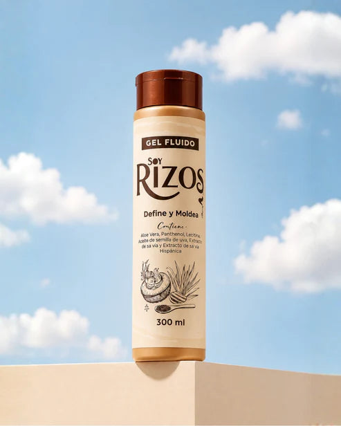 Rizos mas largos y Definidos por días | GEL FLUIDO SOY RIZOS® 300ML