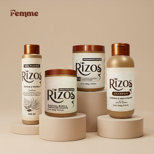 Oferta: Kit Soy Rizos: Gel, Shampoo, Acondicionador y Crema + REGALOS