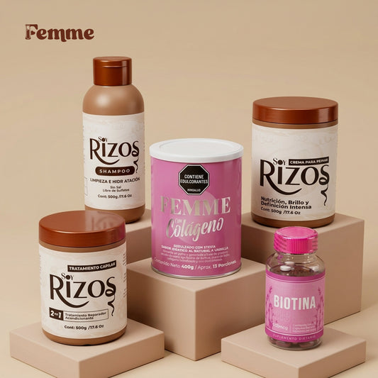 Kit Soy Rizos + Colágeno + Biotina + REGALO 🎁❤️