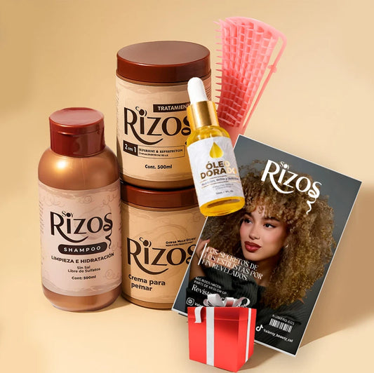 Kit Soy Rizos + 1 Óleo Dorado + REGALO 🎁✨