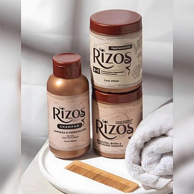Kit Soy Rizos: Shampoo, Acondicionador y Crema + REGALO 🎁✨