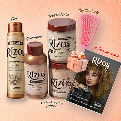 Oferta: Kit Soy Rizos: Gel, Shampoo, Acondicionador y Crema + REGALOS