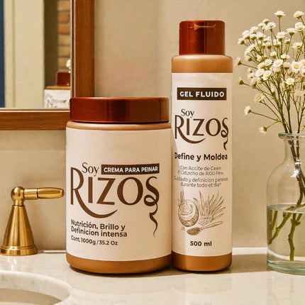 COMBO RIZOS DEFINIDOS POR DÍAS – CREMA DEFINIDORA + GEL FLUIDO